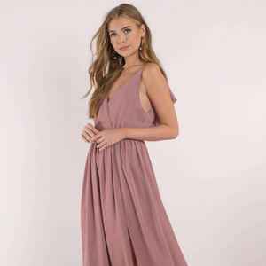 TOBI Zeze Mauve Maxi Dress